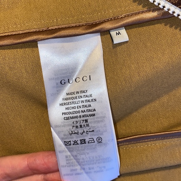 GUCCI Monogram Pleated Jacket NWOT - Picture 11 of 16